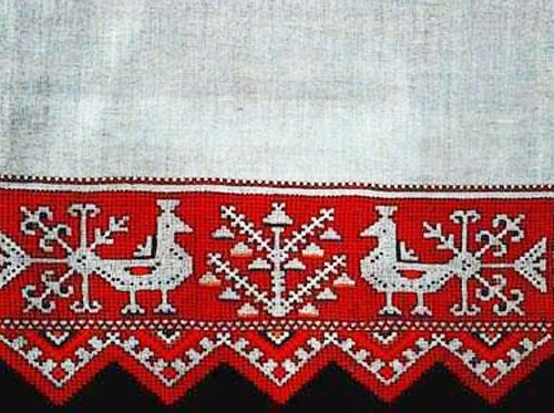 Схемы русской вышивки на полотенцах Схемы русской вышивки на полотенцах