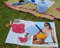 Зажигательный праздник лета с журналом «Knit&Mode», мастер-класс по вязанию купальника